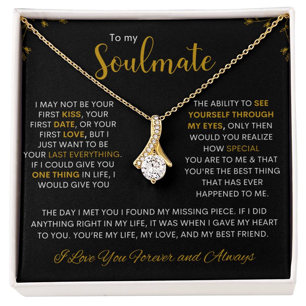 To My Soulmate | I Love You, Forever & Always - Alluring Beauty necklace