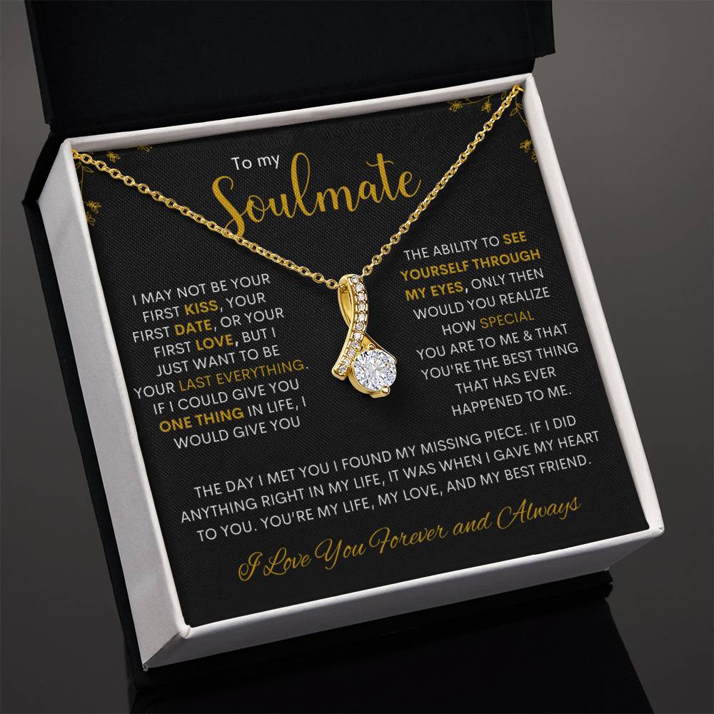 To My Soulmate | I Love You, Forever & Always - Alluring Beauty necklace